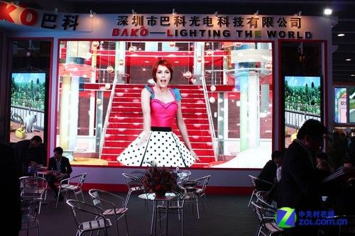 广州国际LED展:深圳巴科光电展台巡礼