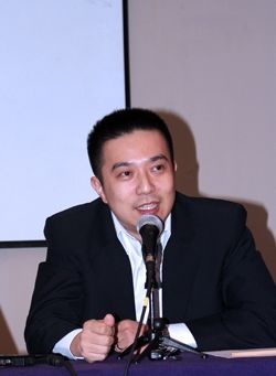 图为盛拓传媒CEO秦致 (TechWeb配图)