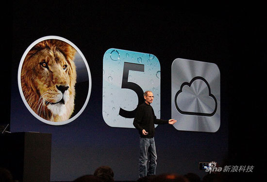 苹果发布全新Mac OS、iOS5和云服务