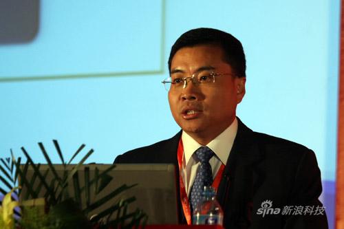 图文:太极计算机股份有限公司总裁刘淮松演讲