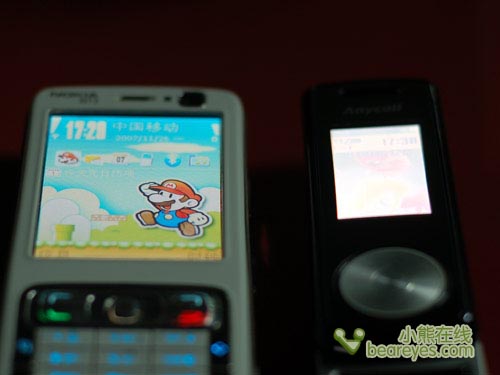 时尚前卫三星旋转音乐手机F218试用(2)