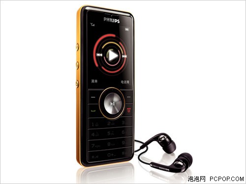 首次引入重低音飞利浦音乐手机M600发布