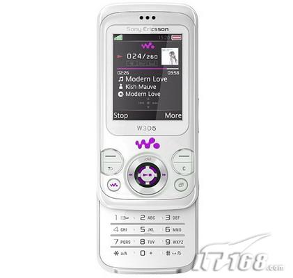 F305音乐版索尼爱立信低端滑盖W305曝光