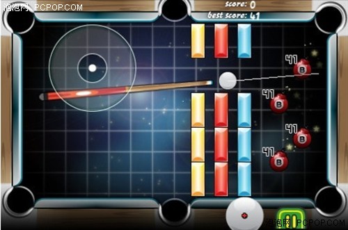 iPhone超效率竞技游戏 炸弹台球挑战赛_手机