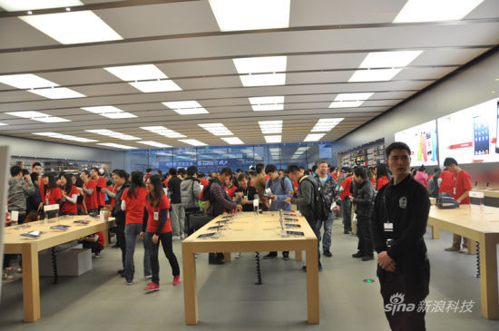 内地第八家Apple Store于成都万象城开业|成都