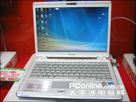 雪降重庆东芝13寸冰雪白M612现卖8900