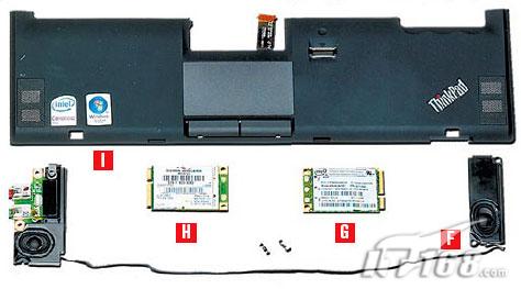联想ThinkPad X300内部结构与部件重量_笔记