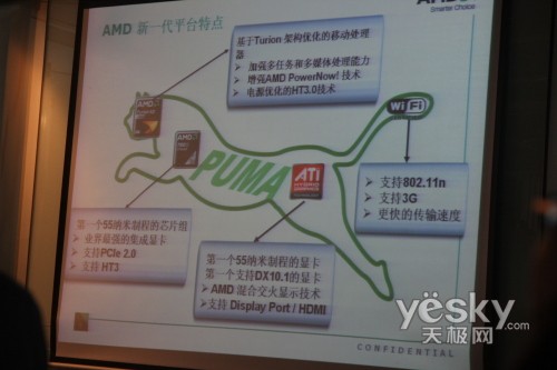 ����ʨ��¶����AMDPuma�ʼǱ�ƽ̨���