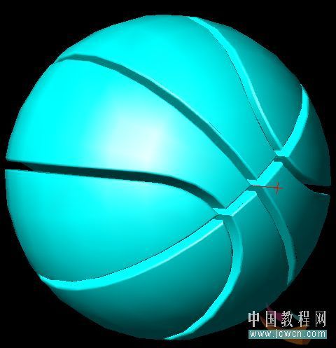 AutoCAD教程：新思路再创篮球新画法(4)