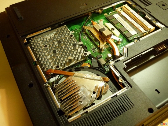 eMachines G260拆机 显卡散热模块改造_笔记本