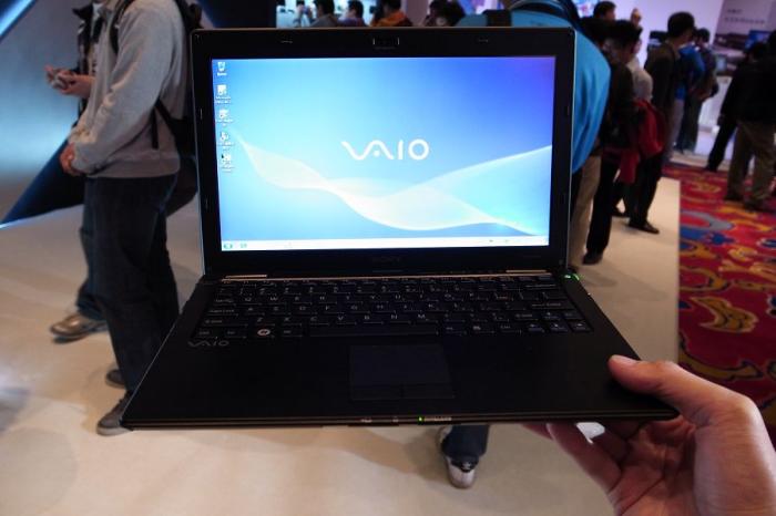 图为:索尼 vaio x