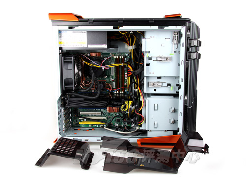 水冷+风冷 多图鉴赏宏碁G7700内部结构_台式机