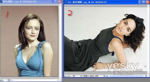 Photoshop̳̣Ůķɫй(2)