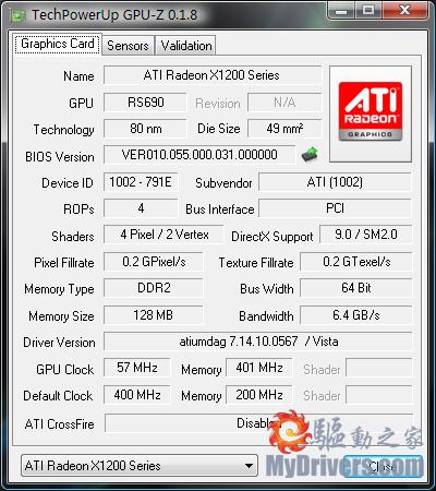 本地下载:GPU-Z 0.1.8汉化版_软件