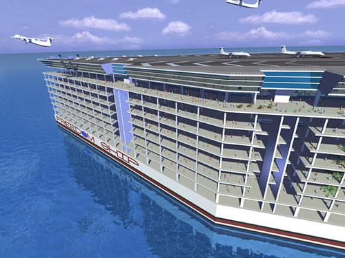 美欲造世界最大邮轮堪比13艘泰坦尼克号(图)