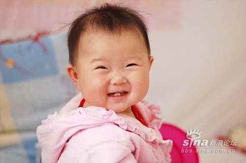 新浪宝宝笑脸22:灿烂的笑容(图)