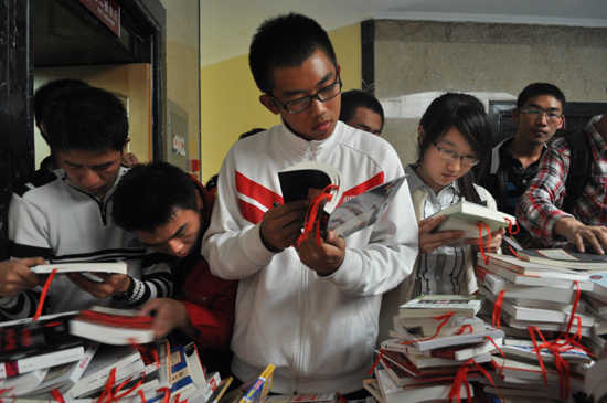 2011全国大学生读书节第二波图书漂流开启