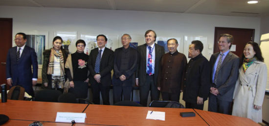 中国世界和平基金会率团访问联合国教科文组织
