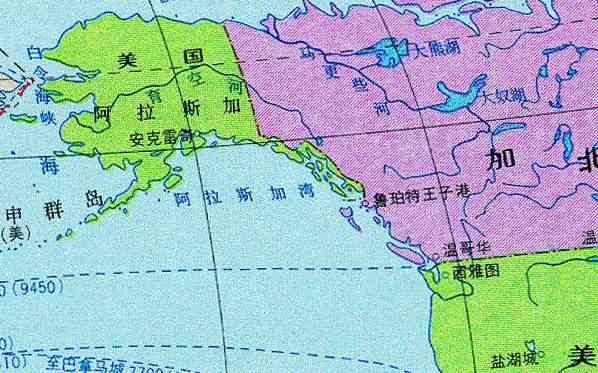 1867年10月18日,俄卖给美国阿拉斯加的土地合约生效