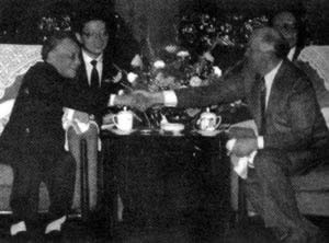 1989年5月15日,戈尔巴乔夫访华 中苏两国关系