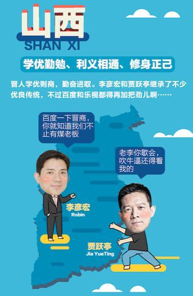 想创业?先看看你的出生地再决定!中国互联网大佬出生地图鉴!
