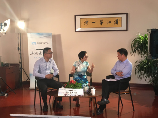 吴泾书记访谈录播现场