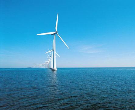 图文谷歌将建全球最大海上风力发电站