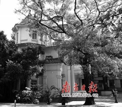 “永泰别墅”中的另一座,传说是当年李福林母亲拜月的地方,如今是小学的教务处。 “永泰别墅”中的另一座,传说是当年李福林母亲拜月的地方,如今是小学的教务处。