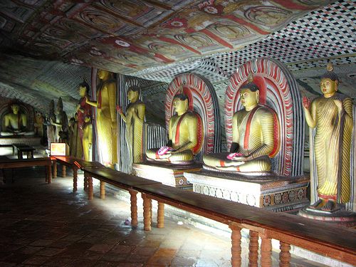 丹布拉石窟寺,斯里兰卡 丹布拉石窟寺,斯里兰卡