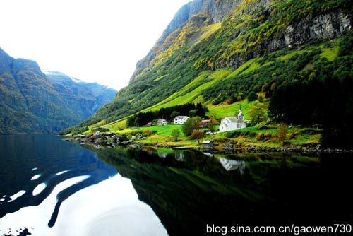 挪威峡湾风光 摄影:墨墨 挪威峡湾风光 摄影:墨墨