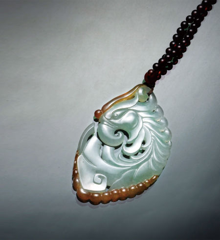 王俊懿 红翡古凤挂件 王俊懿 红翡古凤挂件