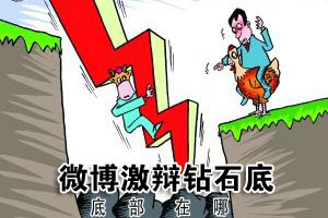 微博激辩：钻石底还是砖头底