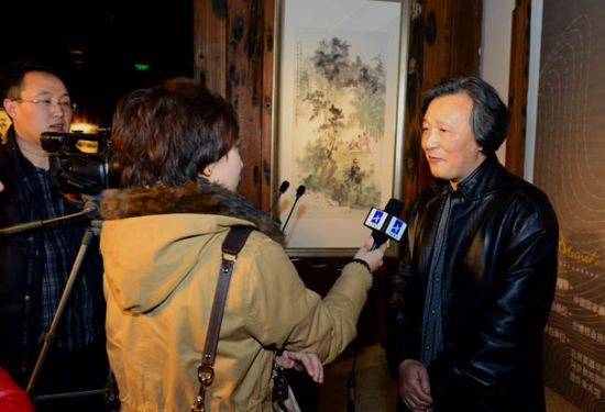 顾平中国画展举办：尽显魏晋时尚_展览信息_新浪收藏_新浪网