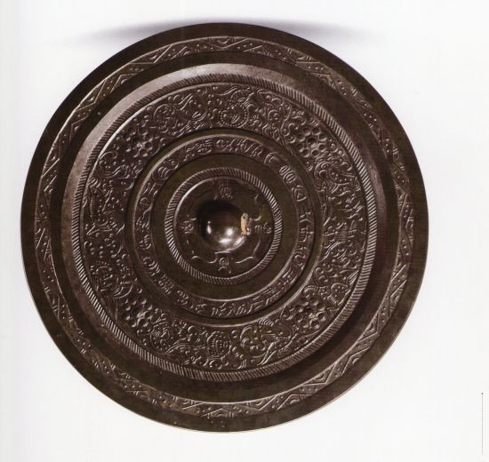 汉代 “景公之象”铭四乳瑞兽纹镜