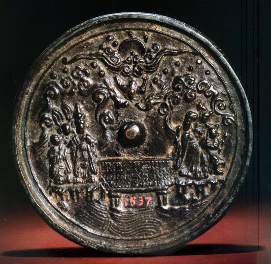 图4、金代牛郎织女故事镜