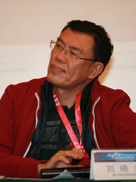 2013年亚布力中国企业家论坛第十三届年会于2013年2月22日-24日在黑龙江亚布力召开。图为首都创业集团董事长刘晓光。