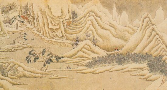 品古代雪景山水赏人文雅趣_中国书画