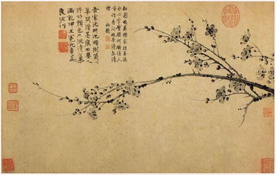 漫话中国文人艺术与梅花：聊寄一枝春_中国书画_新浪收藏_新浪网
