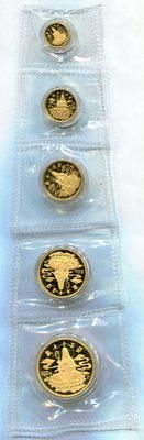 1993年莲座观音金币 1993年莲座观音金币
