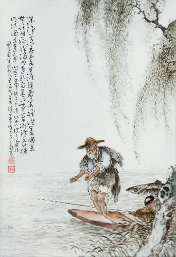 珠山八友瓷板画收藏与鉴赏_鉴藏知识_新浪收藏_新浪网