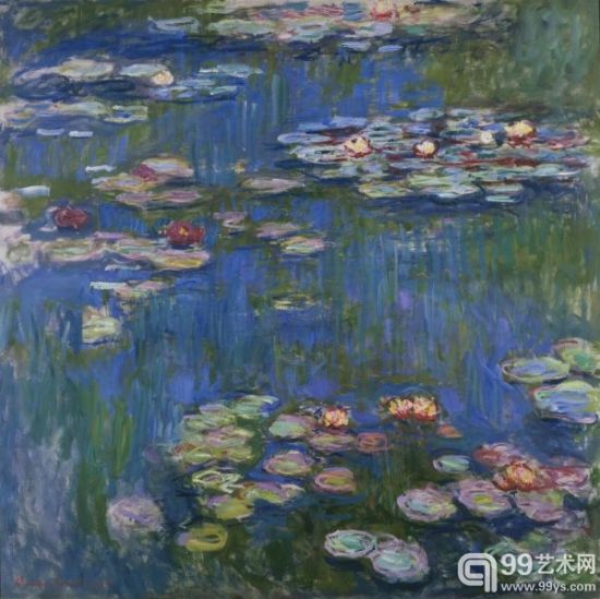 莫奈标志性作品《睡莲》(Water Lilies) 莫奈标志性作品《睡莲》(Water Lilies)