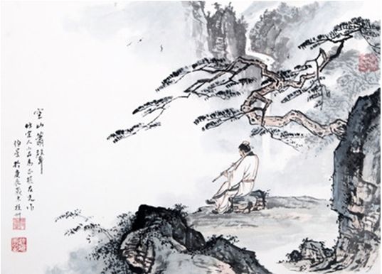傅伯星的《空山箫声》