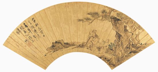 陈洪绶 (1598-1652) 高士图