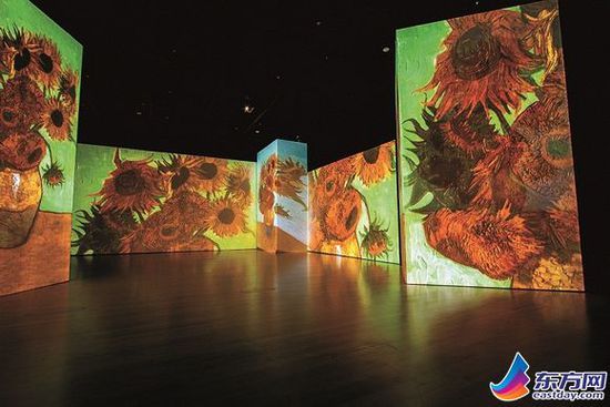 展厅设计 感映技术打造动态“梵高” 展厅设计 感映技术打造动态“梵高”