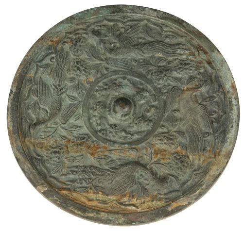 時代物　宋時代　古鏡　銅鏡　「薛仰峯造」　青銅 時代物 宋時代 古鏡 銅鏡 「薛仰峯造」 青銅