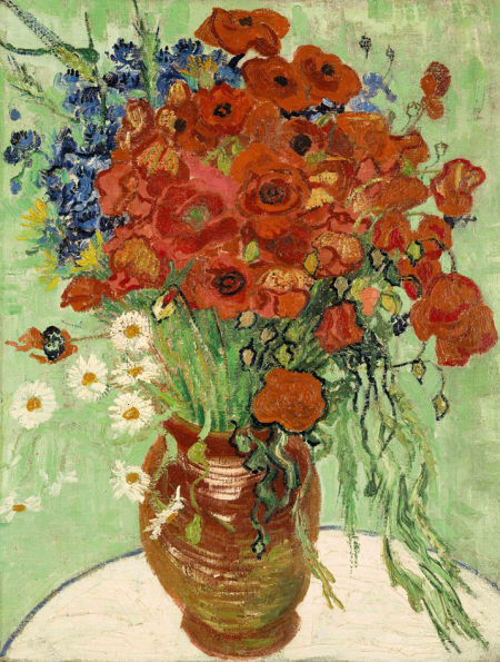 TOP4.ڻ(Still Life, Vase with Daisies and Poppies1890)6176.5Ԫ