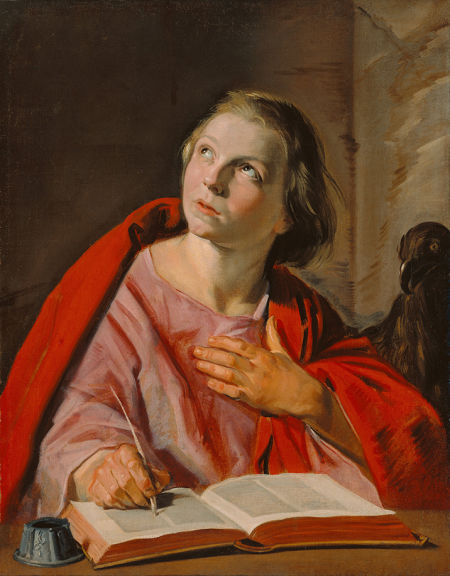  ˹˹ʥԼSaint John The Evangelist69.8555.8cmͲʣ1625-1628