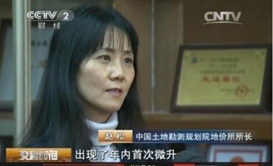 图为国土资源部地价所所长赵松。 图为国土资源部地价所所长赵松。