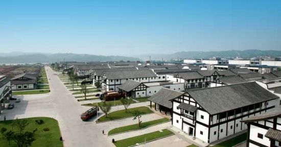 环境优美的酿酒园区