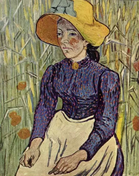 ǰũ(Peasant Woman Against a Background of Wheat1890)